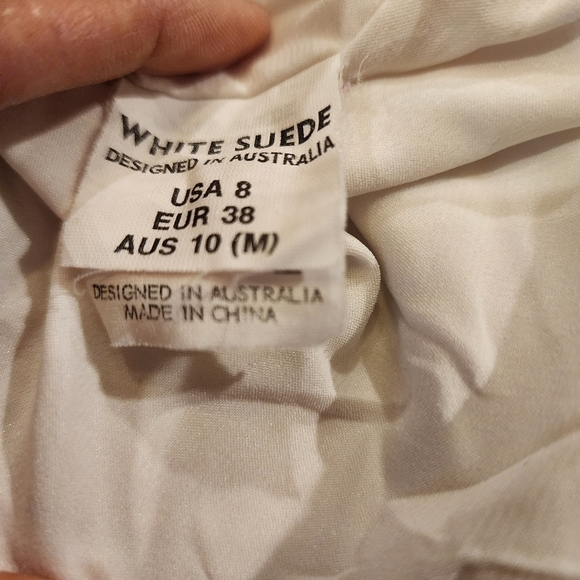 White suede brand Long sleeve bodycon fitted art multicolor abstract mini dress - Picture 9 of 15